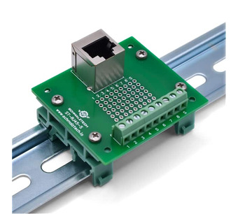 ST-RJ45-S-DIN Image.