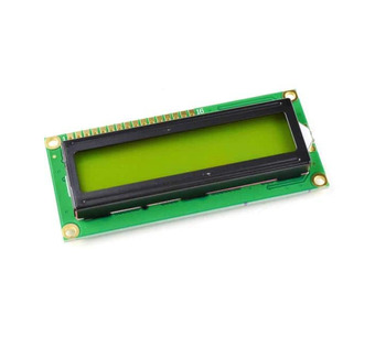 LCD 1602 2x16 Green-Yellow Image.