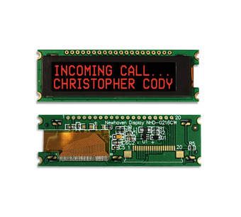 NHD-0216CW-AR3 Image.