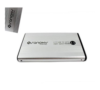 SANOXY-2.5HDD-SATA-SLV Image.