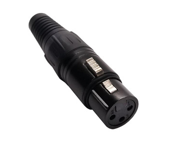 IO-XLR3-F-BK Image.