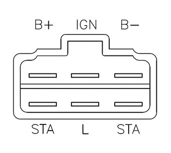 SH578-12 REGULATOR - RECTIFIER Image.