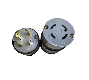 NEMA L14-30 PLUG AND CONNECTOR SET Image.