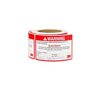 FIRESTOP ID LABEL Image.