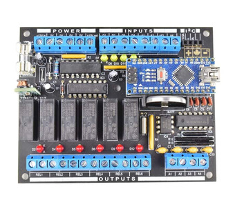 MEGA328 PLC-100 DIY Kit Image.