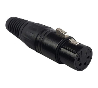 IO-XLR4-F-BK Image.