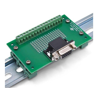 ST-DB15-HD-F-R-DIN Image.