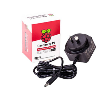 RPI USB-C POWER SUPPLY BLACK AUS Image.