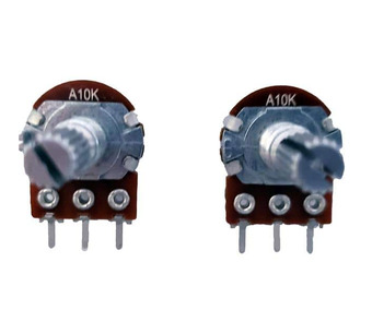 PART 10 KOHM POTENTIOMETER PACK (2) Image.