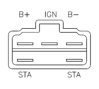 SH547-12 REGULATOR - RECTIFIER Image.