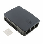 RASPBERRY PI 4 CASE BLACK/GREY