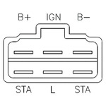 SH578-12 REGULATOR - RECTIFIER