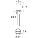 HLMP-3600 Image.