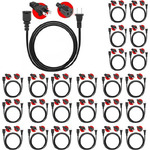 EXC BLK 6FT 25 Pcs