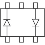 BAT54DW-7-F Image.