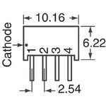 HLMP-2500-FG000 Image.