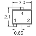 SSM3J129TU(TE85L) Image.