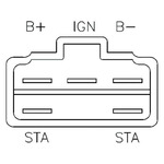 SH547-12 REGULATOR - RECTIFIER