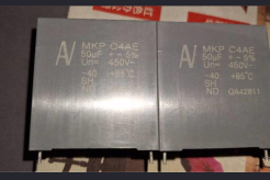 C4AEGBW5500A3LJ KEMET CAP FILM 50UF 5% 450VDC RADIAL