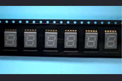 DSM7TA28106T VCC 	DISPLAY 7SEG 0.28" SGL BLU 10SMD