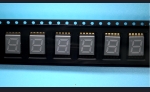 DSM7TA28106T VCC 	DISPLAY 7SEG 0.28" SGL BLU 10SMD