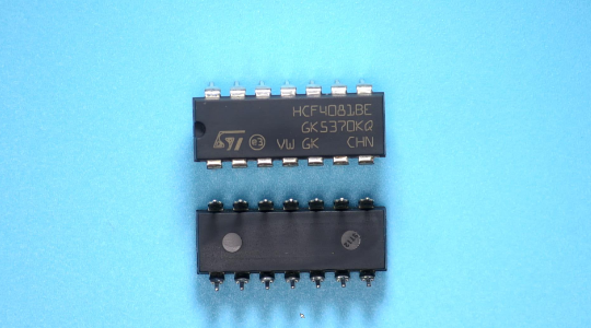 HCF4081BEY STMicroelectronics 	IC GATE AND 4CH 2-INP 14DIP