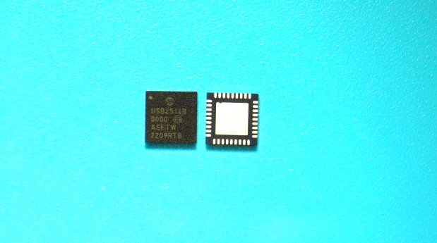 USB2514B/M2 Microchip Technology IC HUB CTLR 4PORT USB 2.0 HS 36S