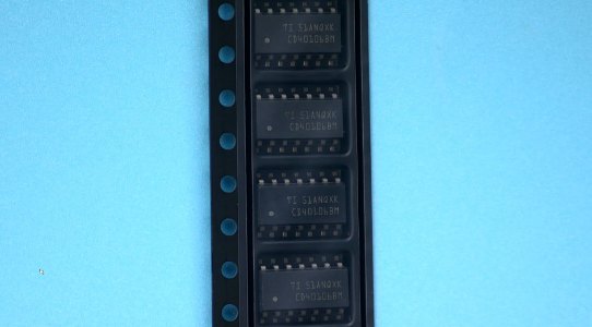 CD40106BM96 Texas Instruments CD40106B CMOS Hex Schmitt-Trigger Inverters