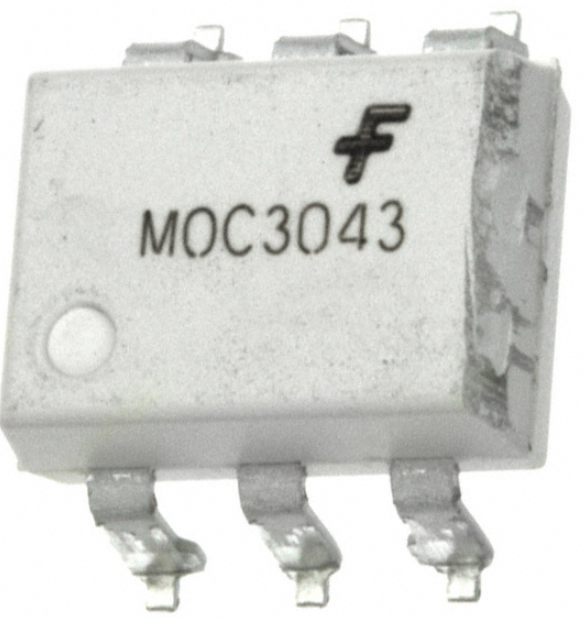 MOC3043SM onsemi / Fairchild OPTOISOLATOR 4.17KV TRIAC 6SMD