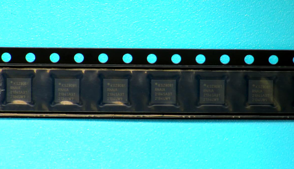KSZ8081RNAIA-TR Microchip Technology IC TXRX ETHERNET 24QFN