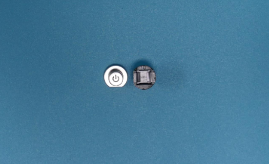 400ECA01E C&K CAP TACTILE ROUND SILVER