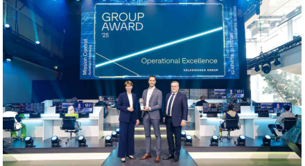 Texas Instruments Honored with "Excellent Operations" Award by Volkswagen Group