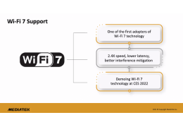 MediaTek принимает лидирование в реализации живой демонстрации технологии Wi-Fi 7: высокая скорость + низкая задержка