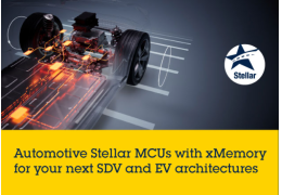 STMicroelectronics Introduces Next-Generation Stellar Microcontrollers with xMemory to Address the Evolving Needs of Software-Defined and Electrified Vehicles